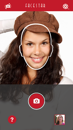 Android application FacestarApp screenshort