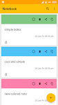 screenshot of Notebook