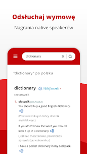 English-Polish Dictionary For PC installation