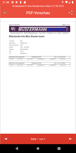 アプリのプレビュー