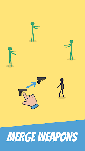 Android application Stickman Fight: Merge War Army screenshort