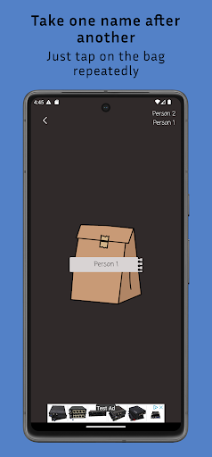 Names draw - Random picker Screen 3