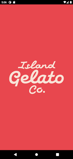 Android application Island Gelato screenshort