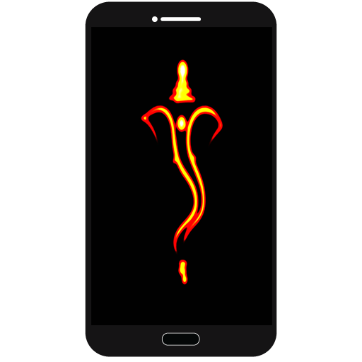 God Ganesha Wallpaper logo