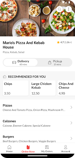 Marios Pizza And Kebab House Screen 3