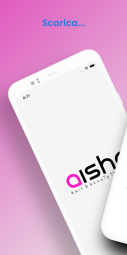 Android application Aisha parrucchieri Estética screenshort