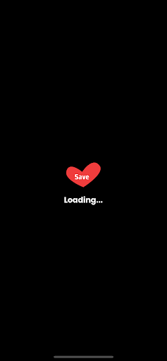 Android application TheSaveApp screenshort