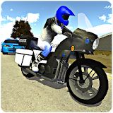 Police Motor Cycle Racing : Highway Crime Stunts icon