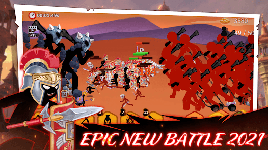 Stickman Battle 2: Empires War screenshots apk mod 2