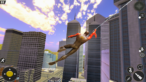 Spider Rope Hero Gangster: Crime City Simulator 3Dのおすすめ画像2