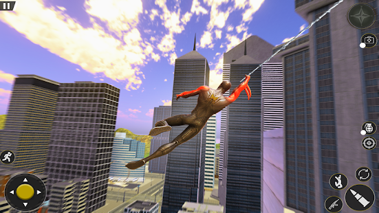 Spider Rope Hero Gangster: Crime City Simulator 3D 1 Screenshots 2