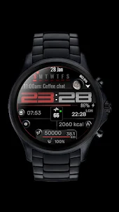 Digital Watch Face CRC087