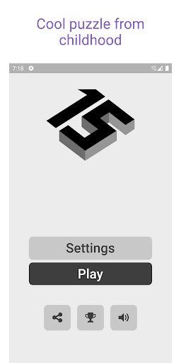 Android application Fifteen - game for brain screenshort