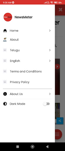 NewsMeter - Online News Screen 3