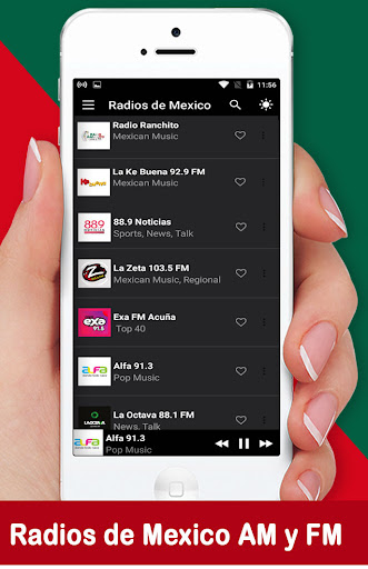 Radios de Mexico AM FM Screen 2