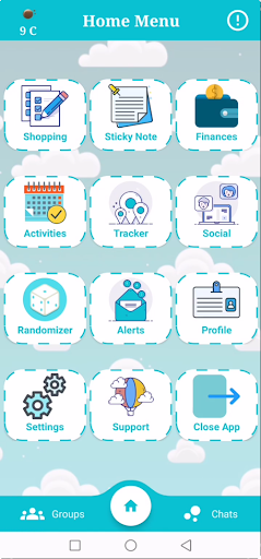 Shari: Groups Companion Screen 2