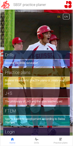 Android application SBSF Trainings App screenshort