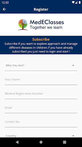 MedEClasses Pediatric Screen 2