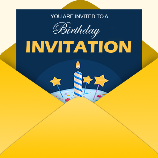 Invitation card Maker, Design logo