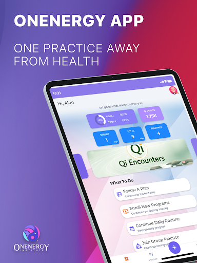 Screenshot of Onenergy Qigong and Meditation