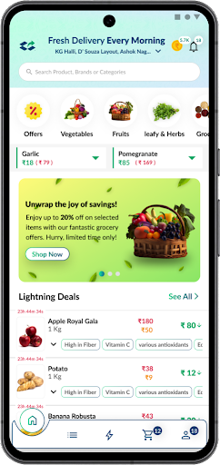 Android application ShareMart screenshort