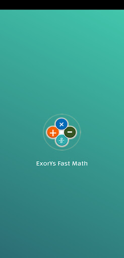 Android application ExorY's Fast Math screenshort