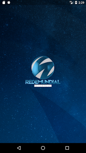 Android application Rede Mundial screenshort