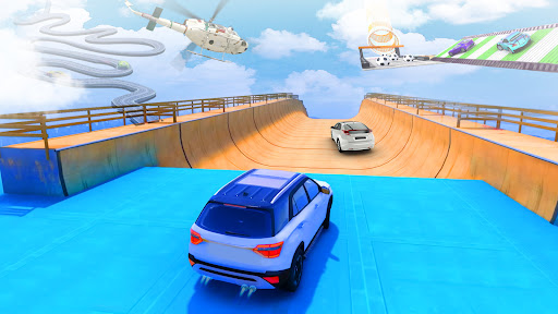Mega Ramp Car Race Stunt Game Screen 2