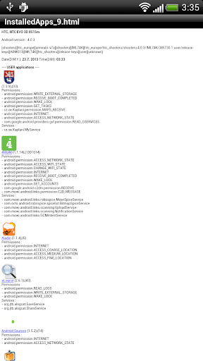 AppList Screen 3