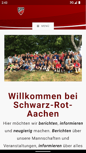 Android application ASV Schwarz-Rot screenshort
