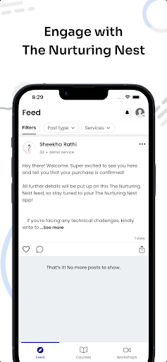 The Nurturing Nest ekran görüntüsü