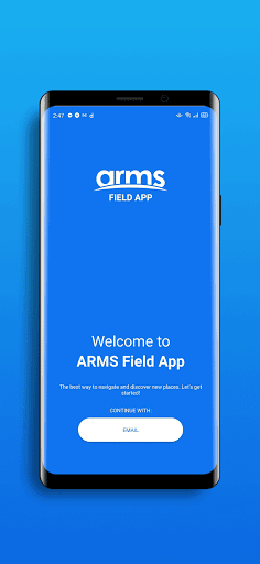 Android application ARMS – Field App screenshort