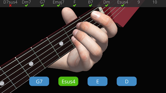Guitar 3D - Basic Chords screenshots 6