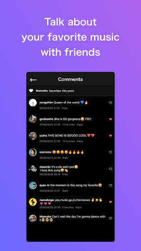 Chooning: SNS for music lovers Screen 3