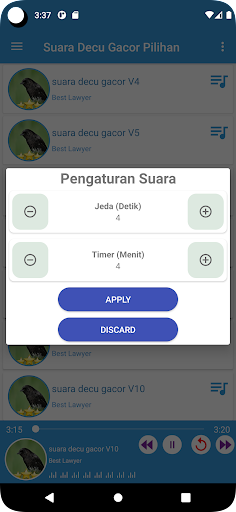 Android application Suara Decu Gacor Pilihan screenshort