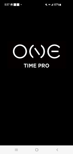 Android application One Time Pro screenshort