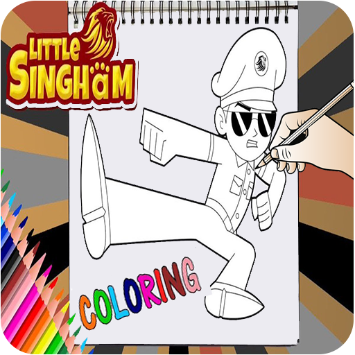 About: Little Singham Coloring BOOK (Google Play version) | | Apptopia