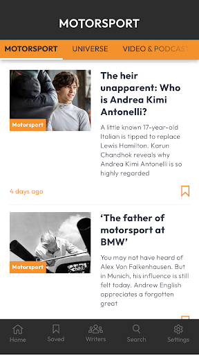 Android application The Intercooler - Car Magazine screenshort