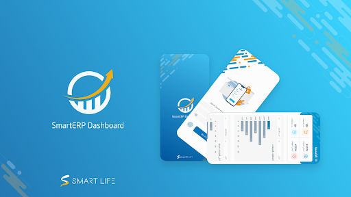 Android application SmartERP Dashboard screenshort