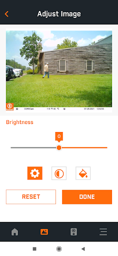 Screenshot of Bushnell Trail Cameras