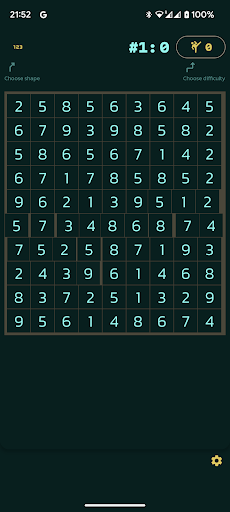 Shapes and Numbers Match Screen 3