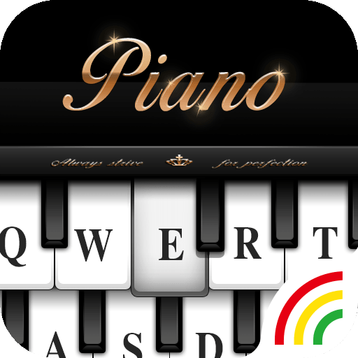 Black&White Piano Keyboard The  Icon