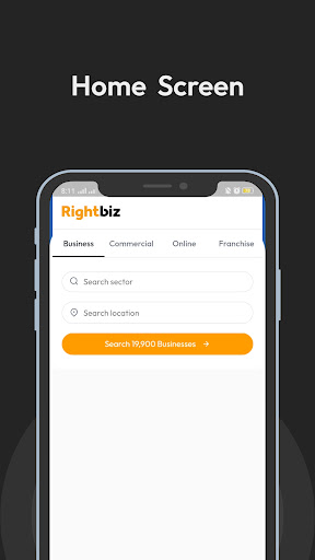 Rightbiz Discovery Screen 2