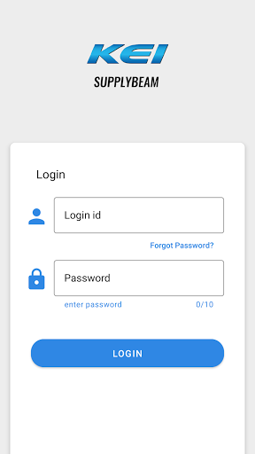 Android application KEI SUPPLYBEAM screenshort