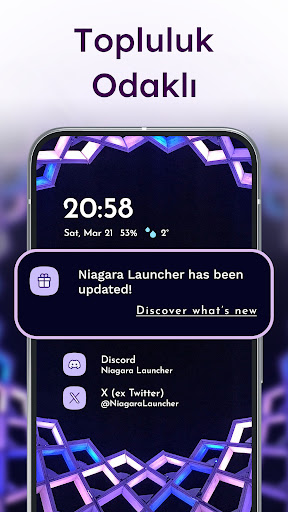 Niagara Launcher ‧ Ana Ekran ekran görüntüsü