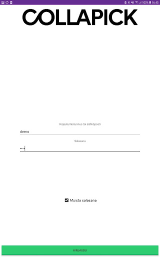 Android application Ponniste screenshort