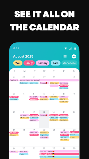 Howbout: social calendar 2