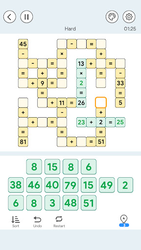 Crossmath Puzzle -Number Game screenshot 13
