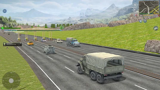 Army Vehicle Cargo: Truck Game