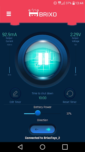 Brixo Control Screen 2